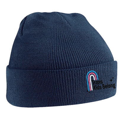 Trans Kids Belong Beanie Hat