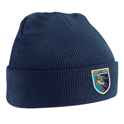 Retro North Town Wanderers Embroidered Beanie Hat