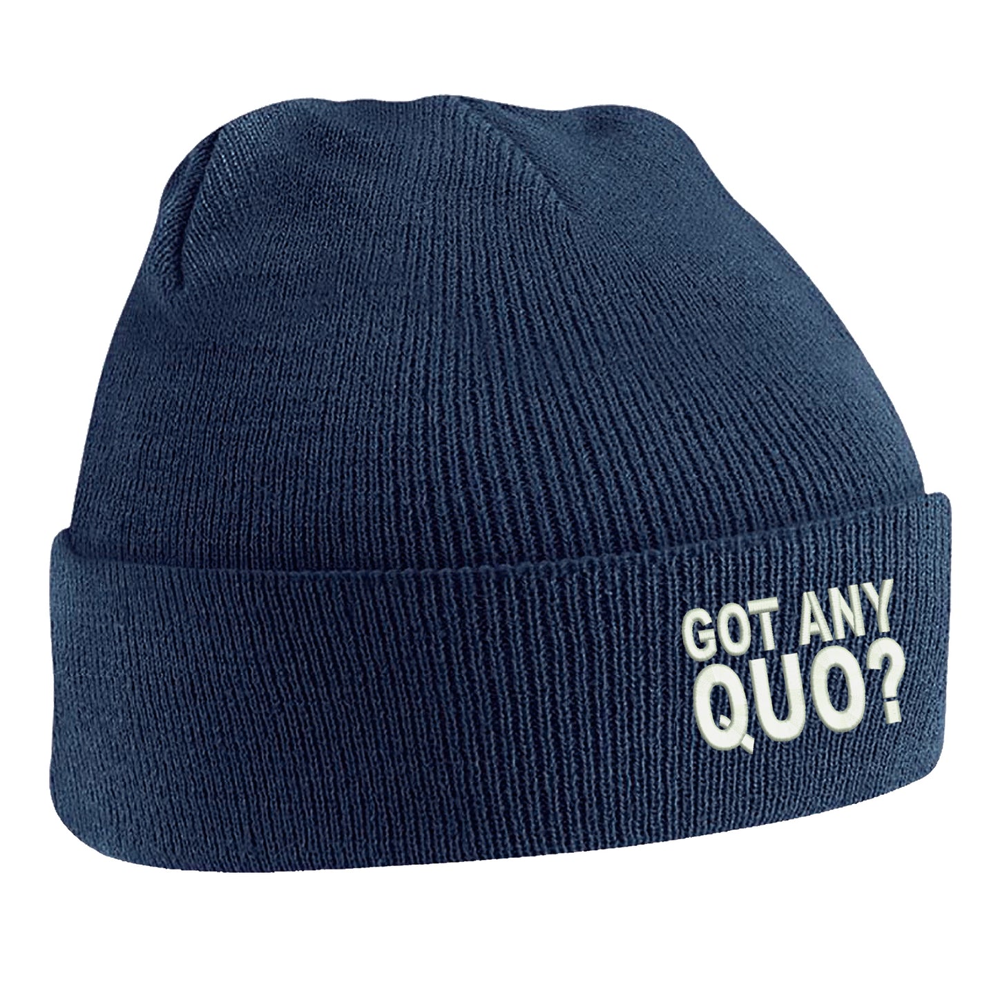 Got Any Quo Embroidered Beanie Hat