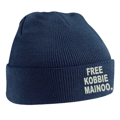 Free Kobbie Mainoo Embroidered Beanie Hat