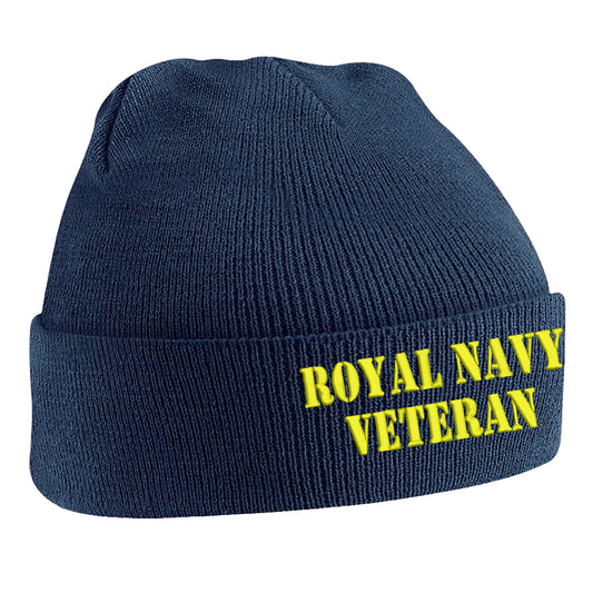 Royal Navy Veteran Beanie Hat