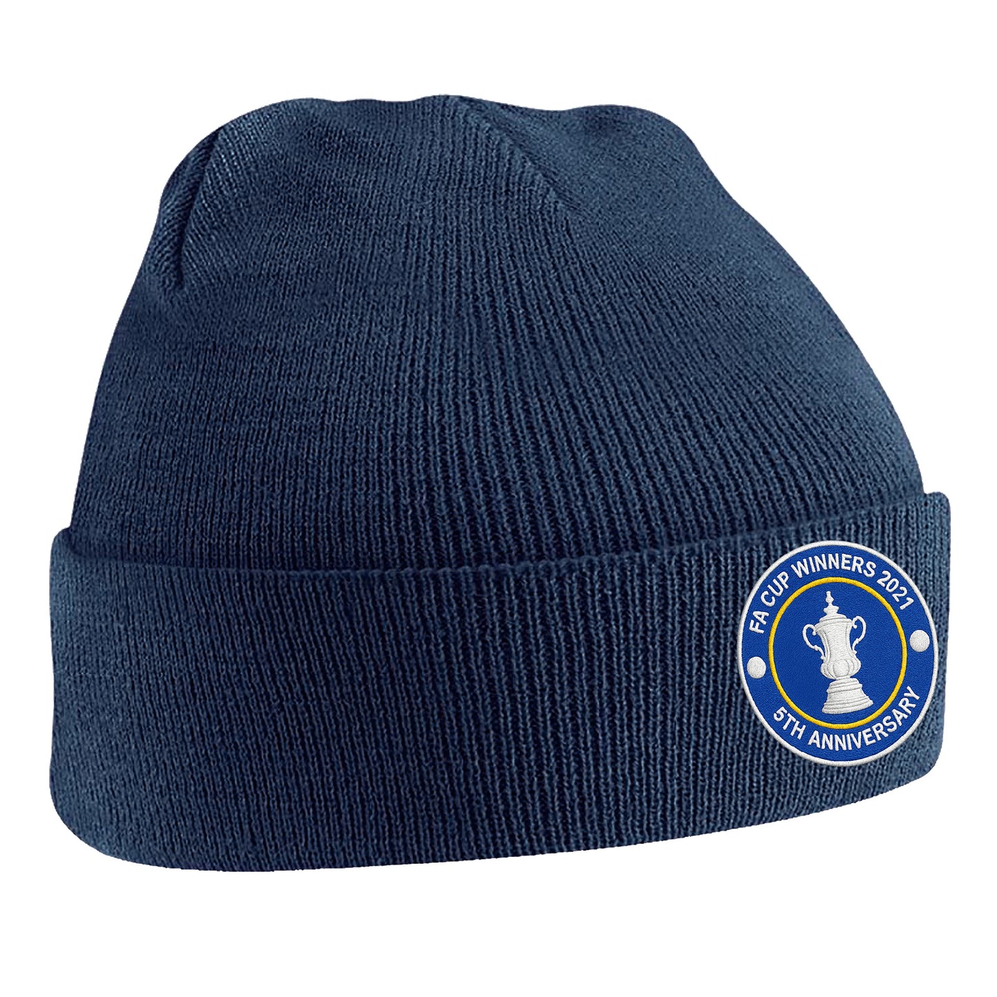 Vintage Leicester City Football Beanie Hat