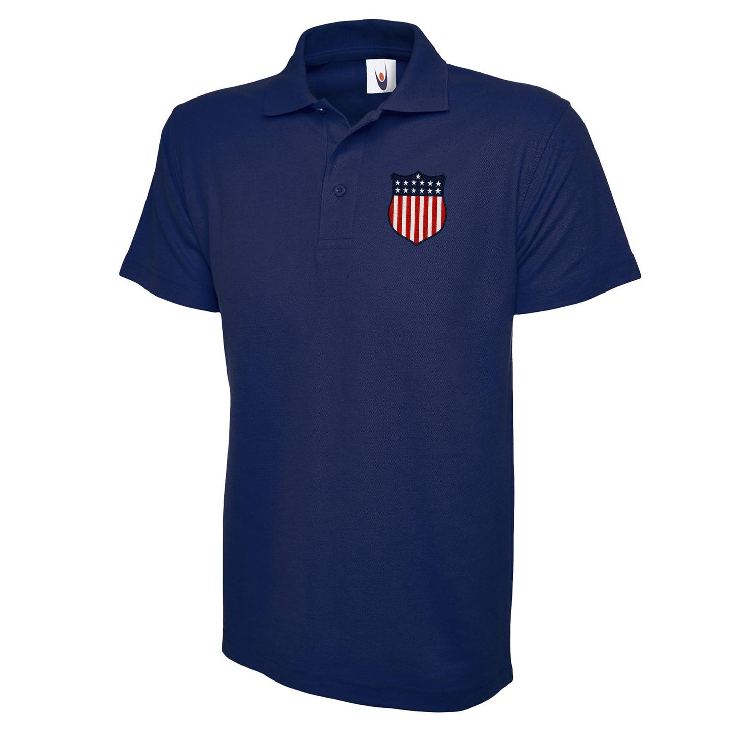 Retro USA 1913 Soccer Polo Shirt