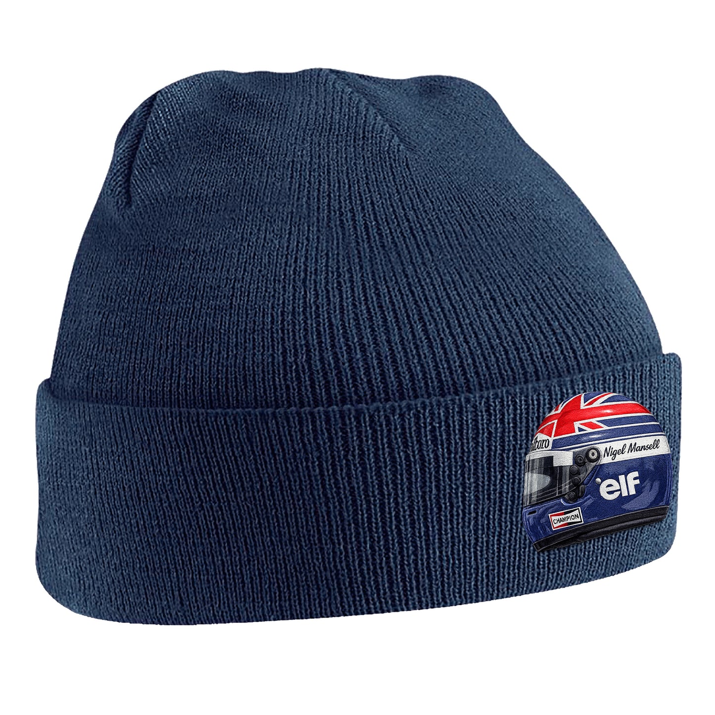 Nigel Mansell World Champion 1992 Beanie Hat