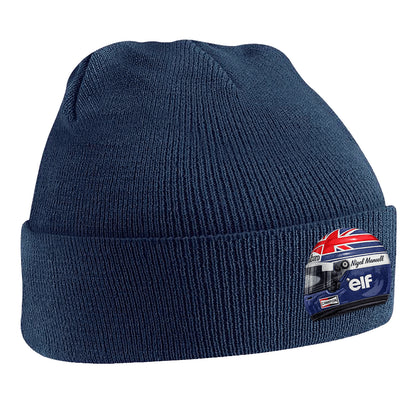 Nigel Mansell World Champion 1992 Beanie Hat
