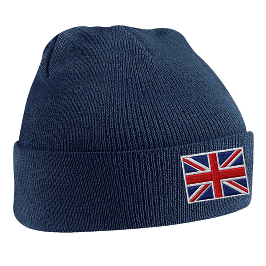 Union Jack Beanie Hat 