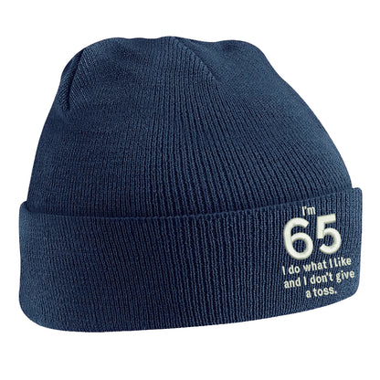 65th Birthday Beanie Hat