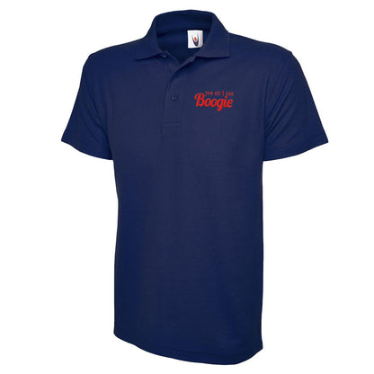 Yes Sir I Can Boogie Retro 70s 80s Disco Dancing Polo Shirt 