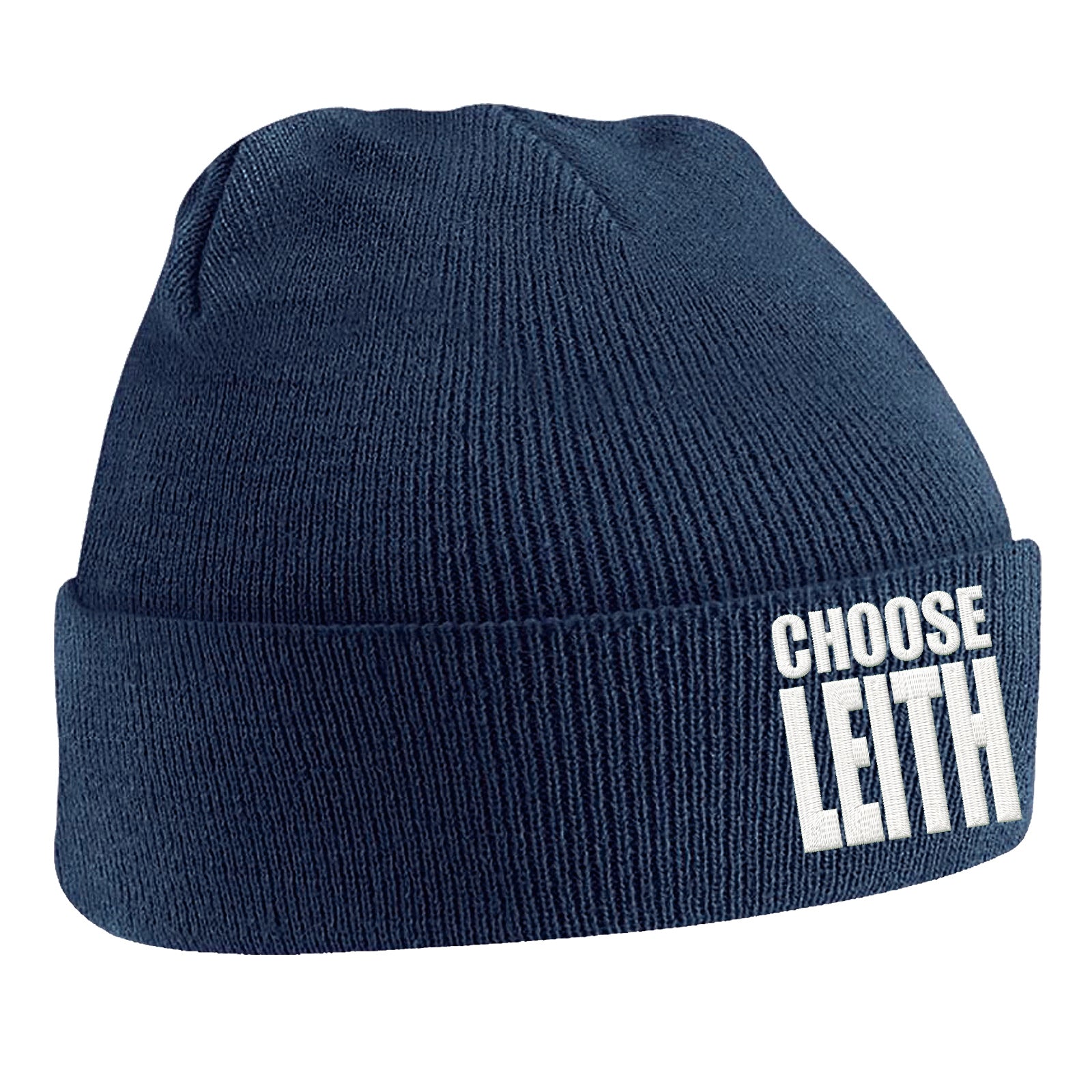 Hibs FC Choose Leith Football Beanie Hat 