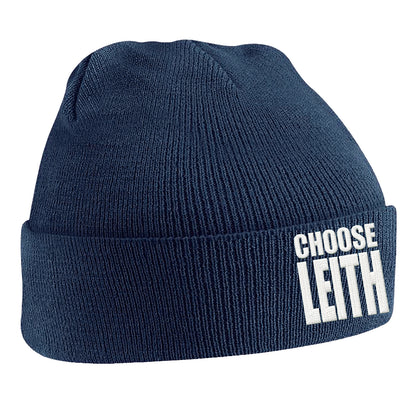 Hibs FC Choose Leith Football Beanie Hat 