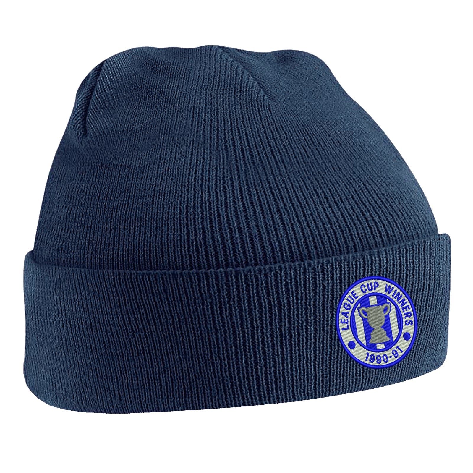 Retro Sheffield Wednesday League Cup Winners 1991 Beanie Hat
