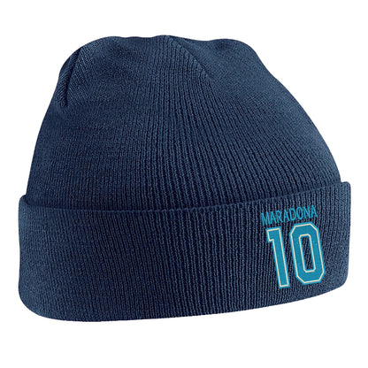 Maradona 10 Beanie Hat