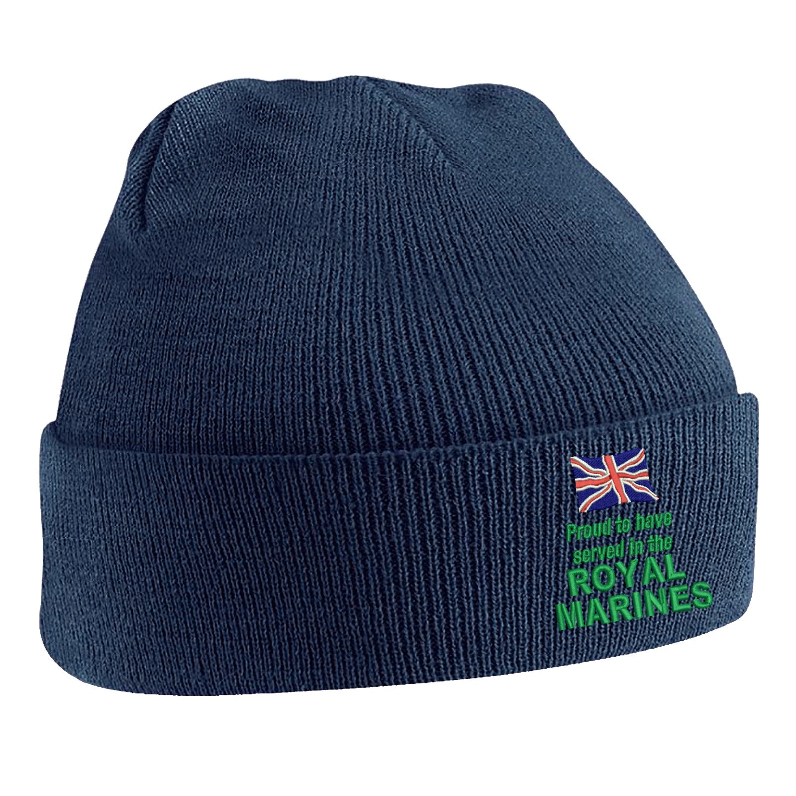 Proud to Have Served in The Royal Marines Beanie Hat