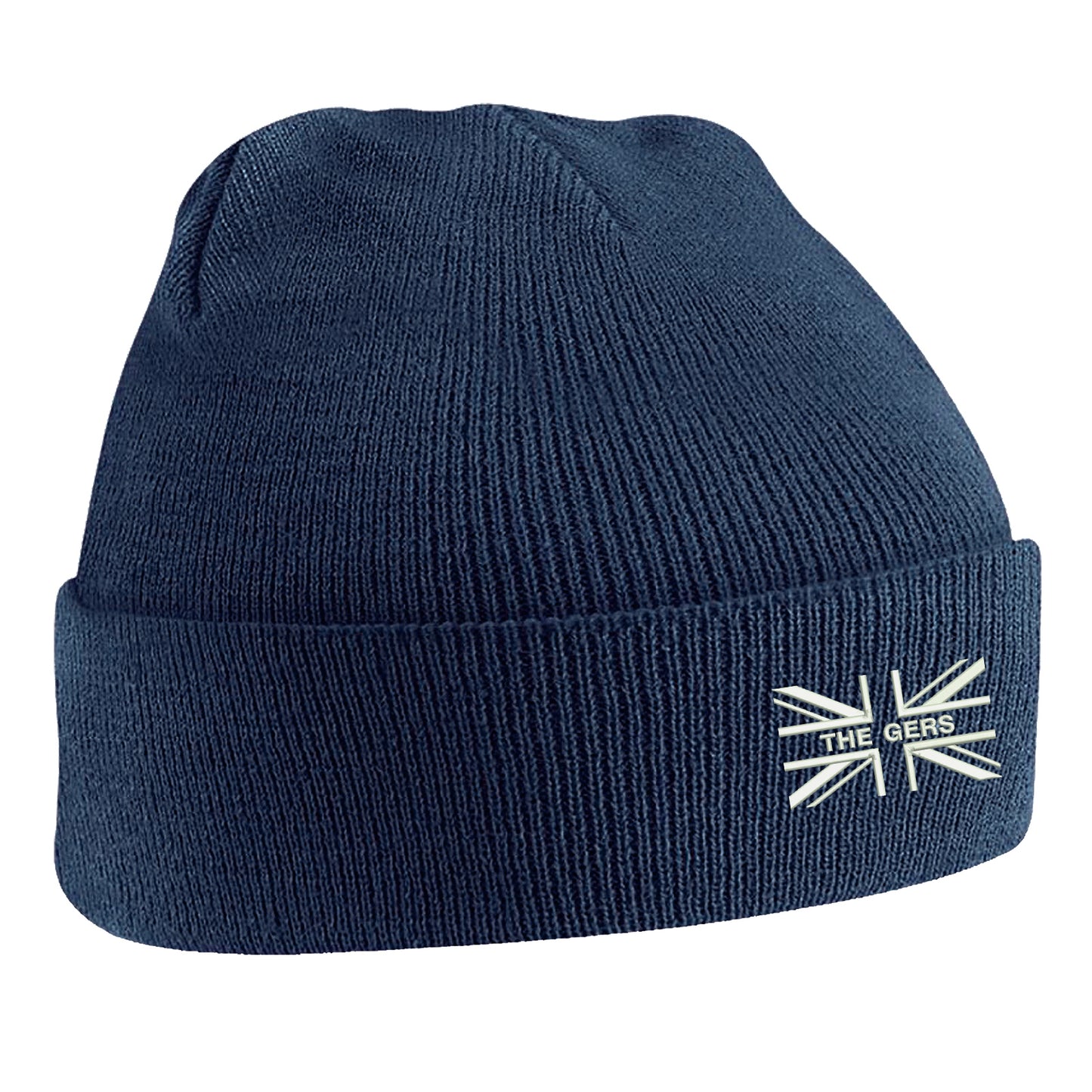 The Gers Union Jack Embroidered Beanie Hat