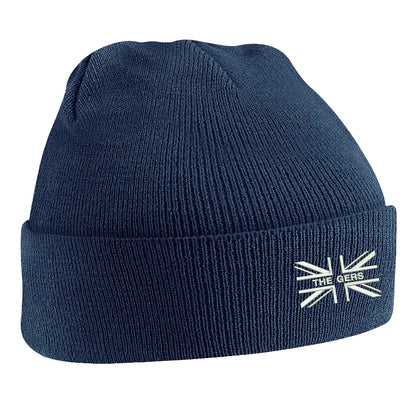 The Gers Union Jack Embroidered Beanie Hat