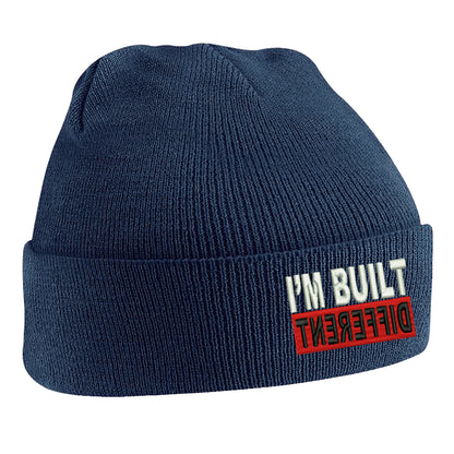 Hits Different Embroidered Beanie Hat