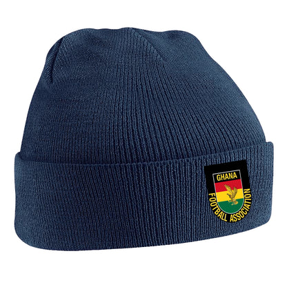 Retro Ghana 1966 Embroidered Beanie Hat