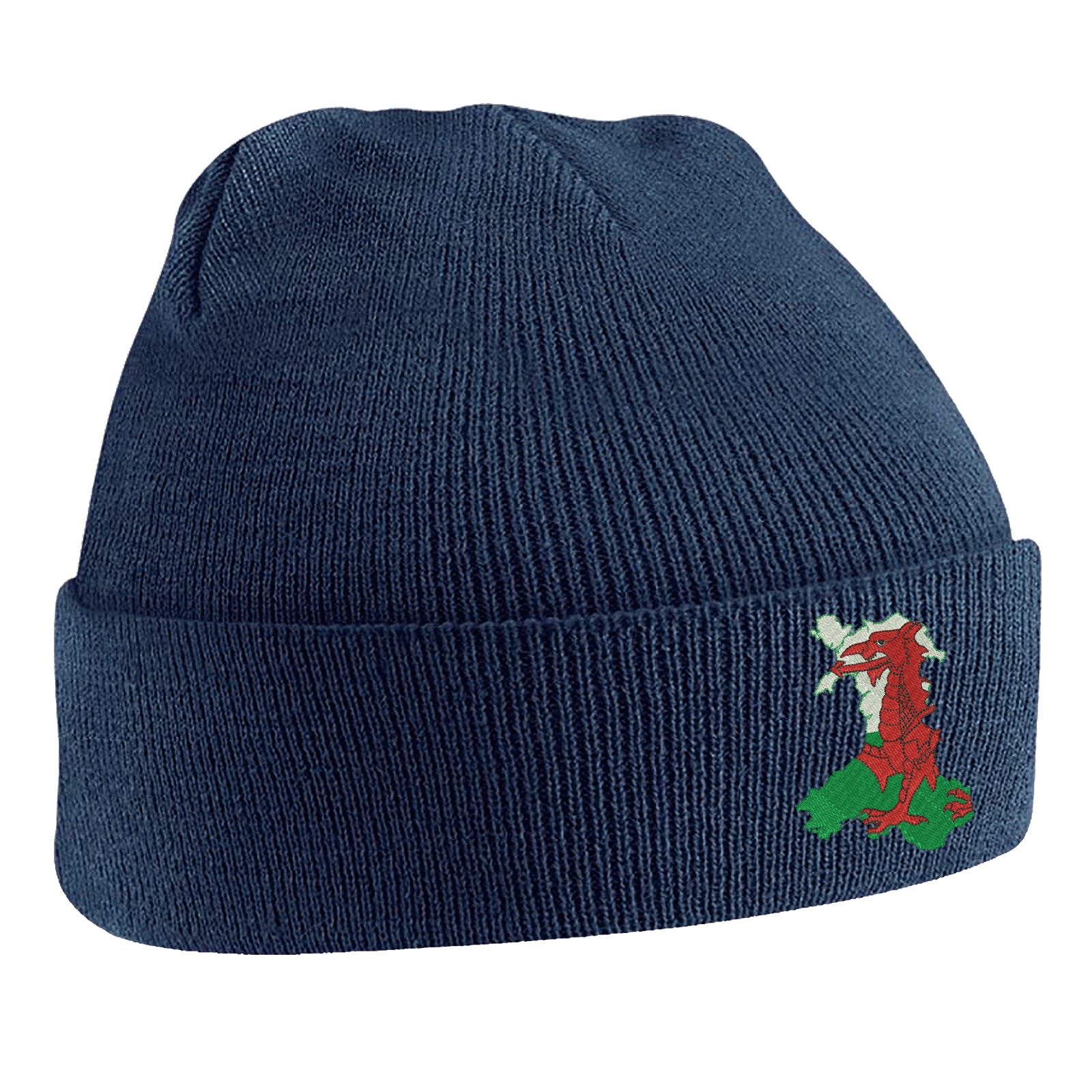 Wales Flag Map Beanie Hat
