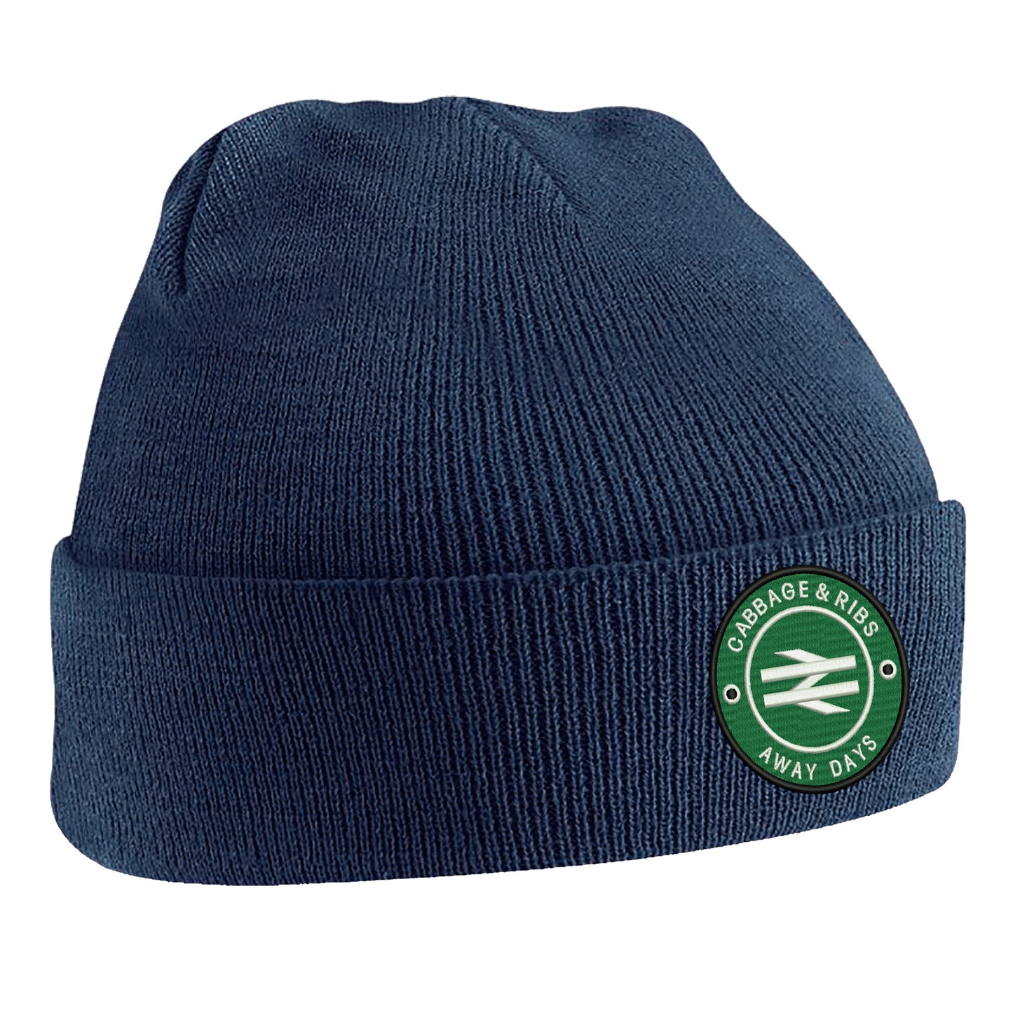 Cabbage & Ribs Away Days Embroidered Beanie Hat