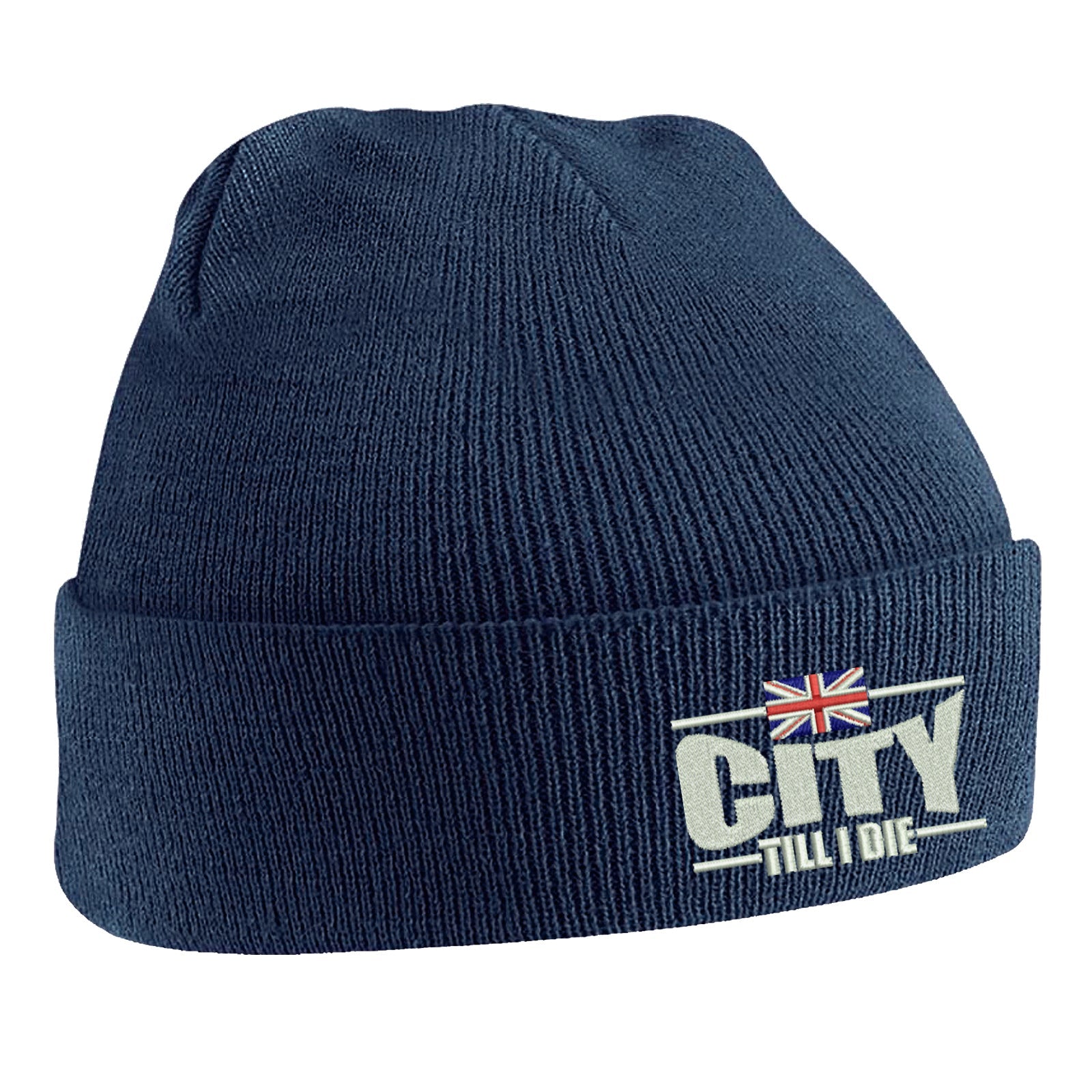 City Till I Die Union Jack Beanie Hat