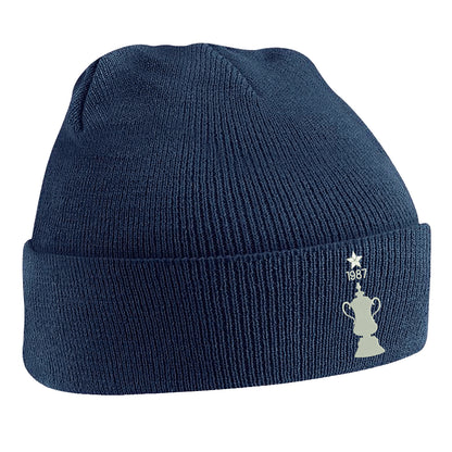 Retro Coventry FA Cup Winners Embroidered Beanie Hat
