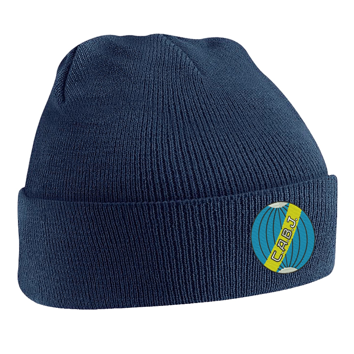 Retro Boca Juniors 1912 Embroidered Beanie Hat