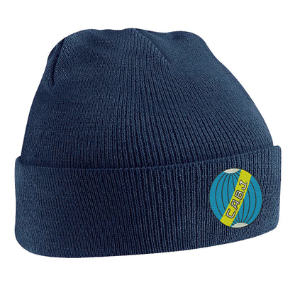 Retro Boca Juniors 1912 Embroidered Beanie Hat