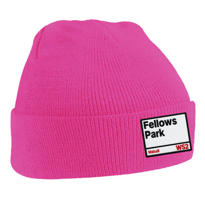 Retro Fellows Park Walsall Football Beanie Hat