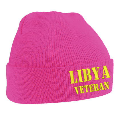 Libya Veteran Beanie Hat