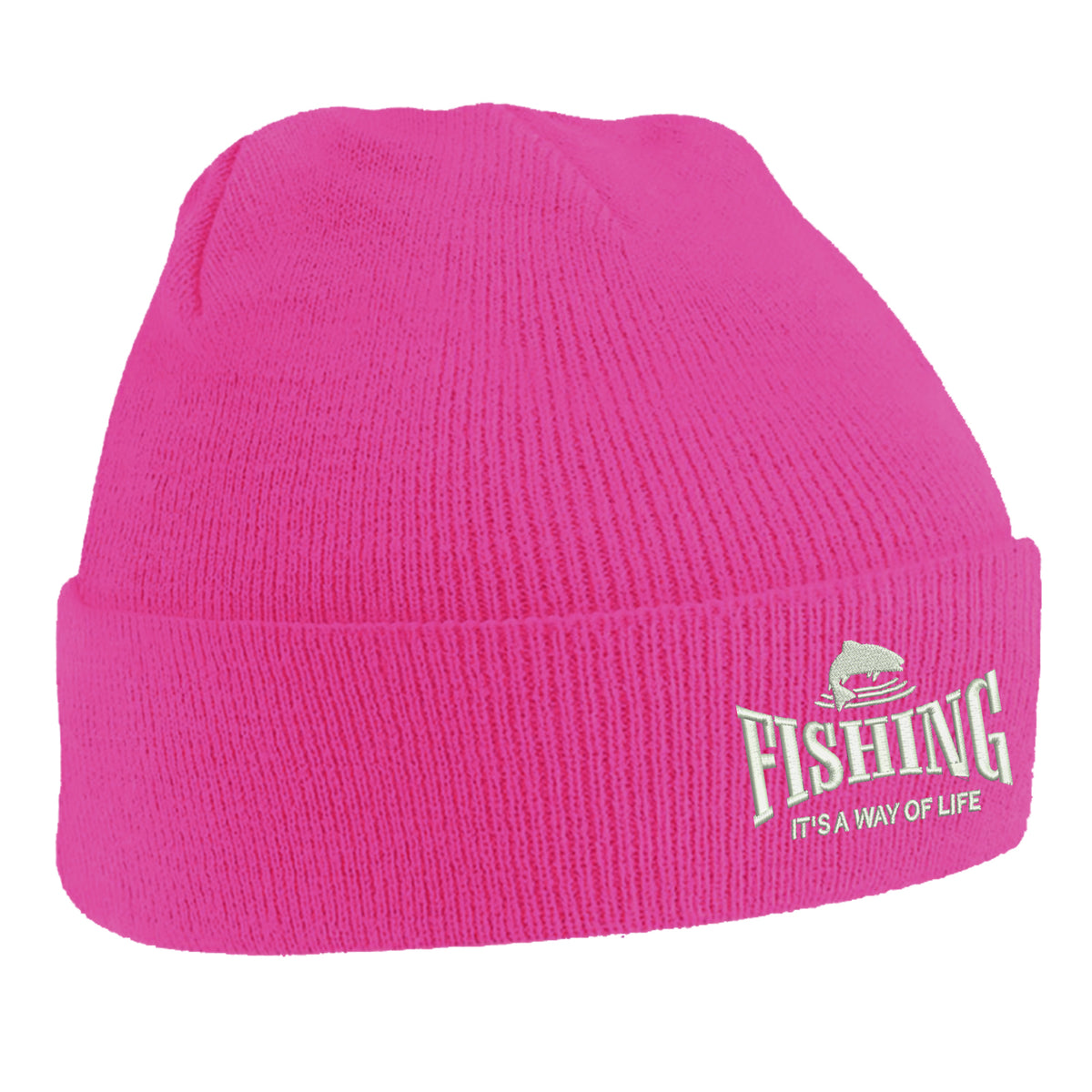 Fishing It's a Way of Life Beanie Hat