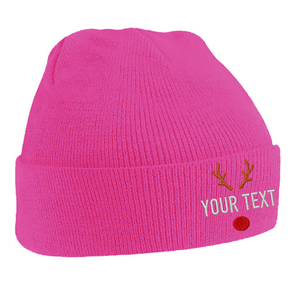 Reindeer Beanie Hat
