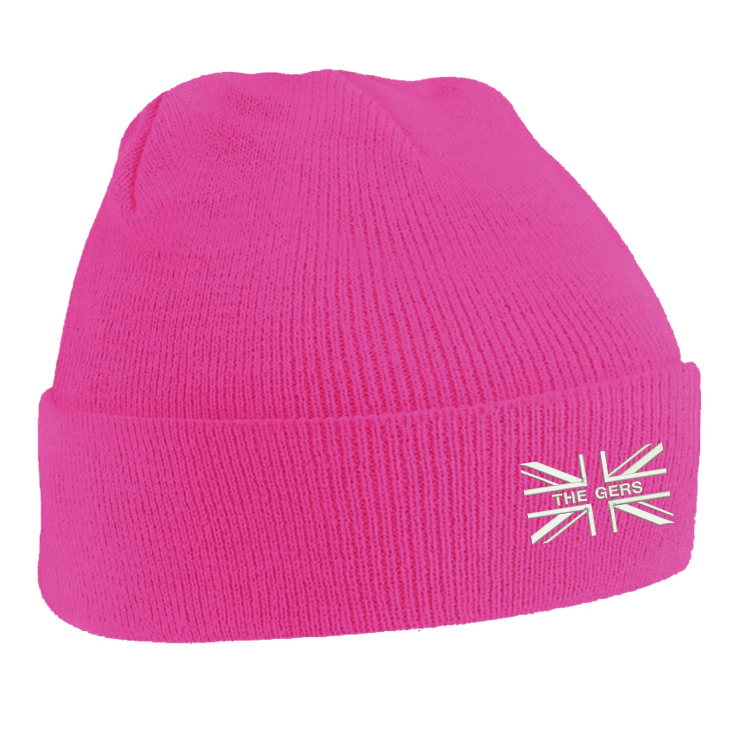 The Gers Union Jack Embroidered Beanie Hat