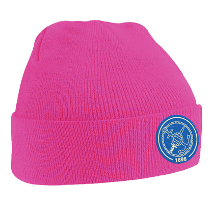 Retro Portsmouth Football Beanie Hat