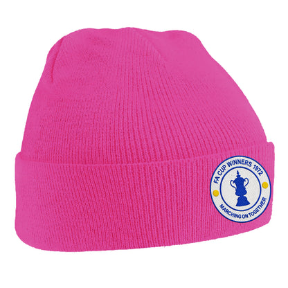 Old School Leeds United Beanie Hat