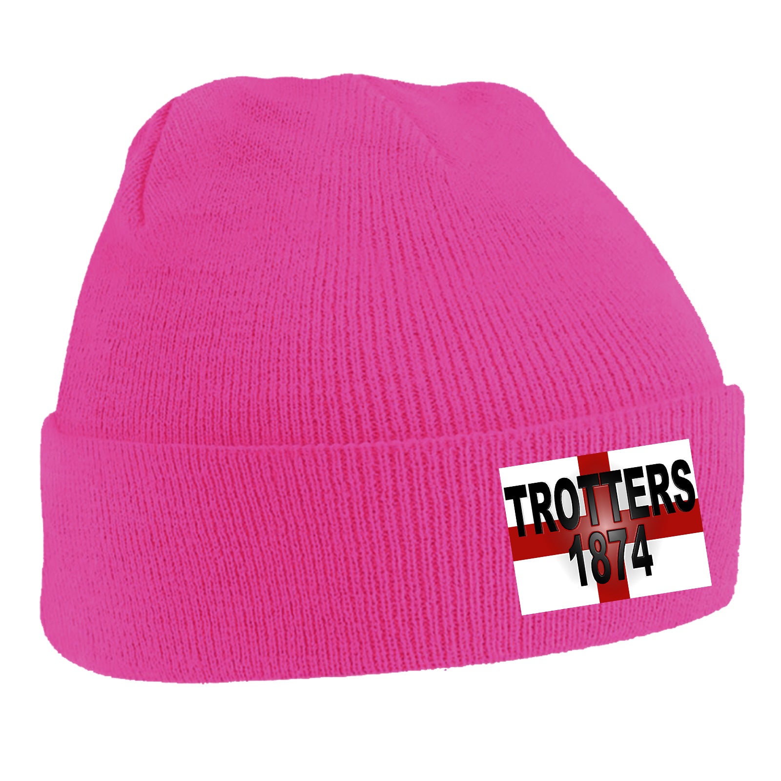 Trotters 1874 England Flag Beanie Hat