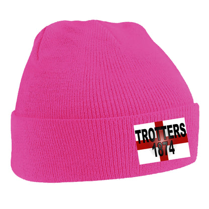 Trotters 1874 England Flag Beanie Hat
