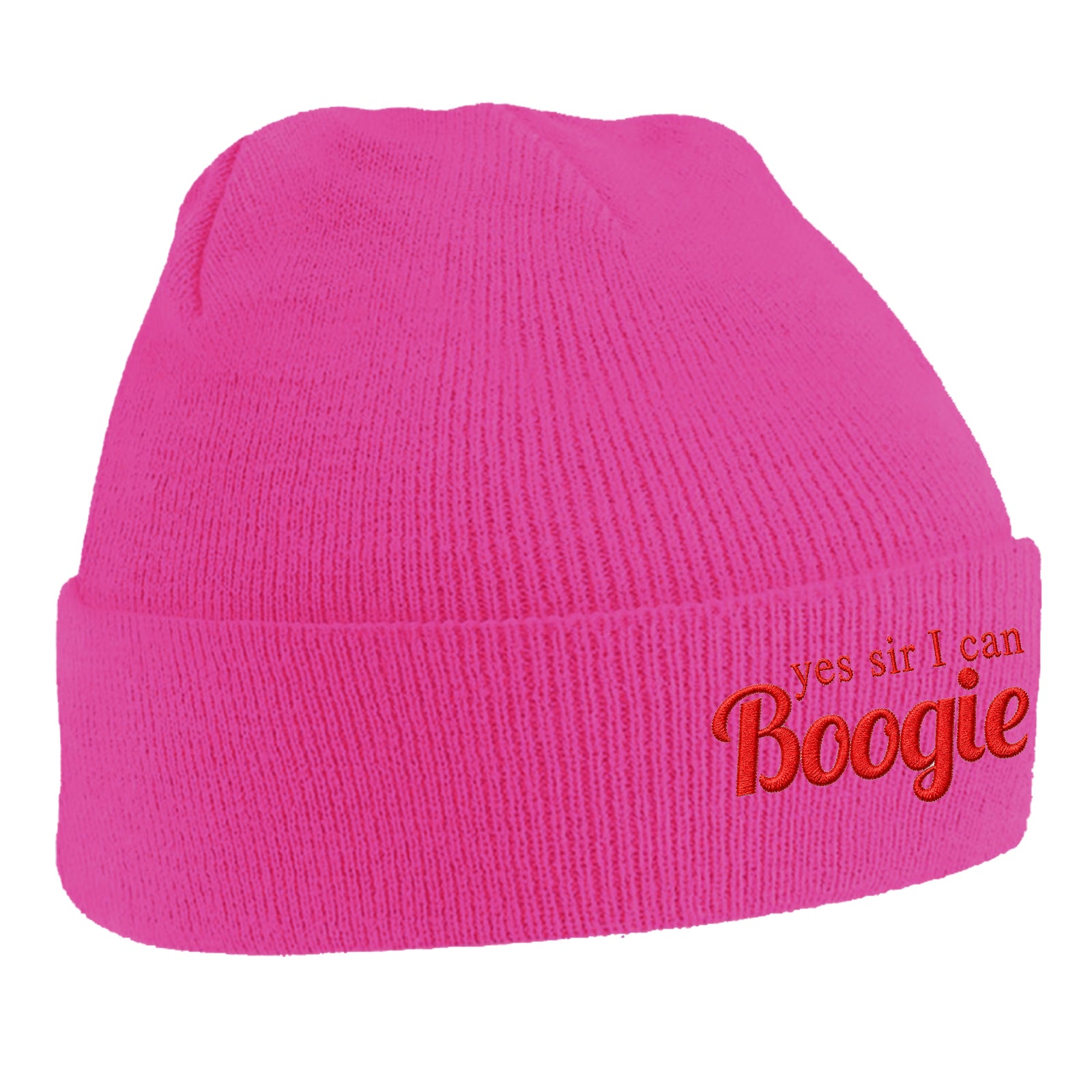 Yes Sir I Can Boogie Retro 70s 80s Disco Dancing Beanie Hat