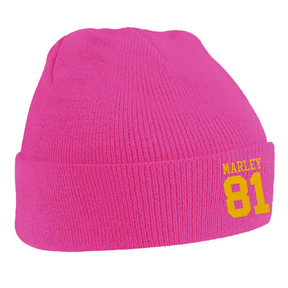 Bob Marley Football Beanie Hat 
