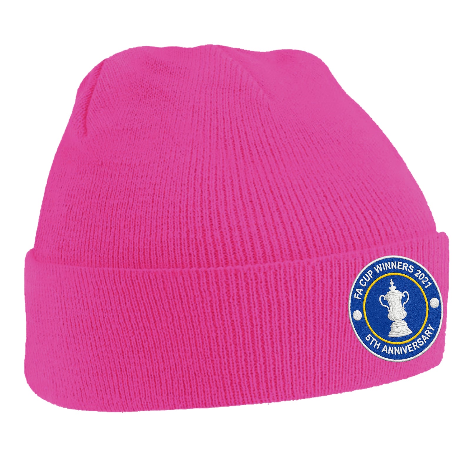 Vintage Leicester City Football Beanie Hat