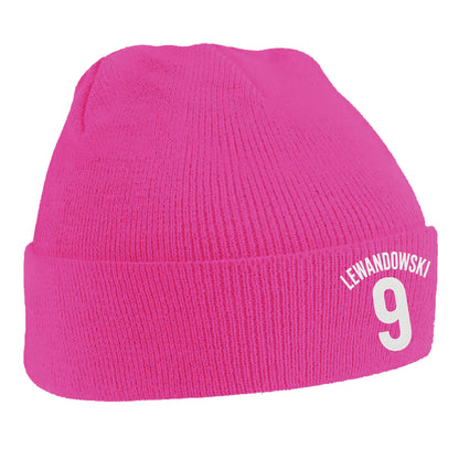 Poland-Football Beanie Hat