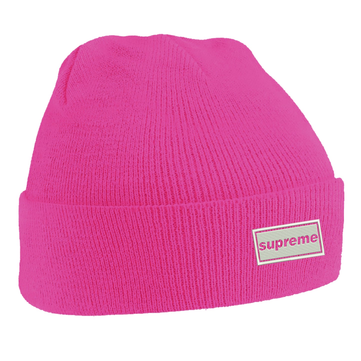 Supreme Embroidered Beanie Hat