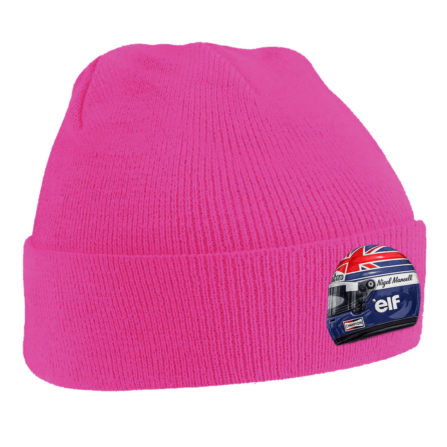 Nigel Mansell World Champion 1992 Beanie Hat