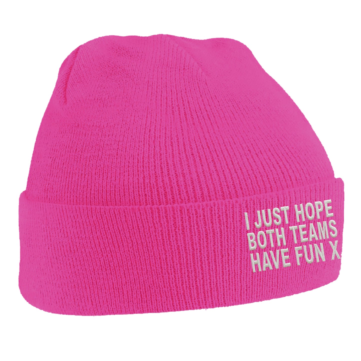 I Just Hope Both Teams Have Fun Beanie Hat