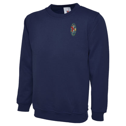 Retro Leicester 1933 Embroidered Classic Sweatshirt
