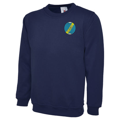 Retro Boca Juniors 1912 Embroidered Classic Sweatshirt