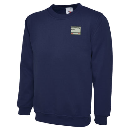 Boothferry Park HU4 Embroidered Classic Sweatshirt