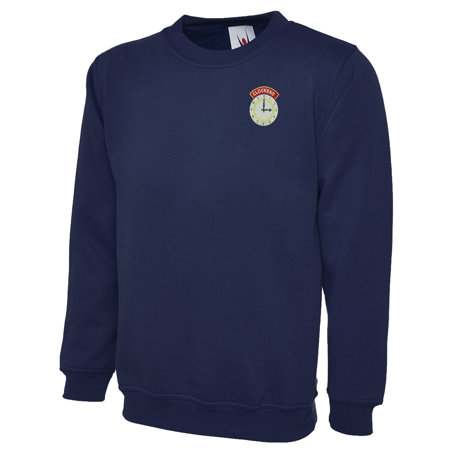 Clockend Embroidered Classic Sweatshirt