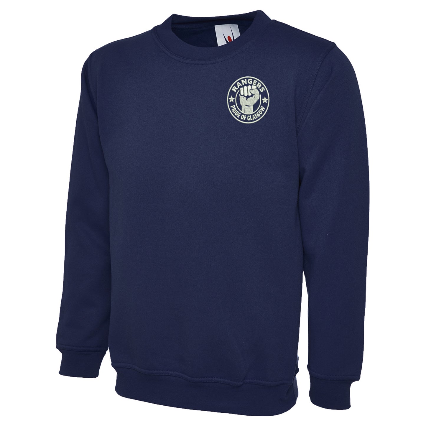 Rangers Pride of Glasgow Embroidered Classic Sweatshirt