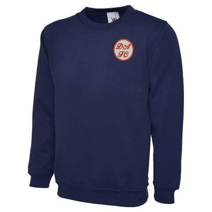 Retro Dunfermline 1971 Embroidered Classic Sweatshirt
