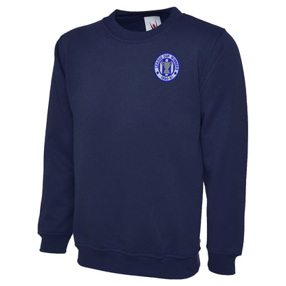 Retro Sheffield Wednesday League Cup Winners 1991 Embroidered Classic Sweatshirt